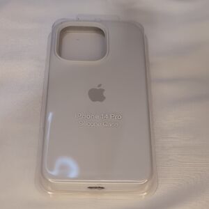Apple iPhone 14 Pro Silicone Case - Light Gray